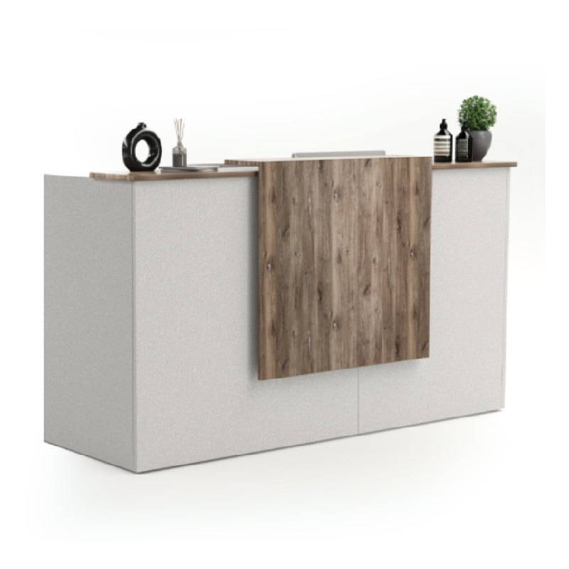 Reception desk counter